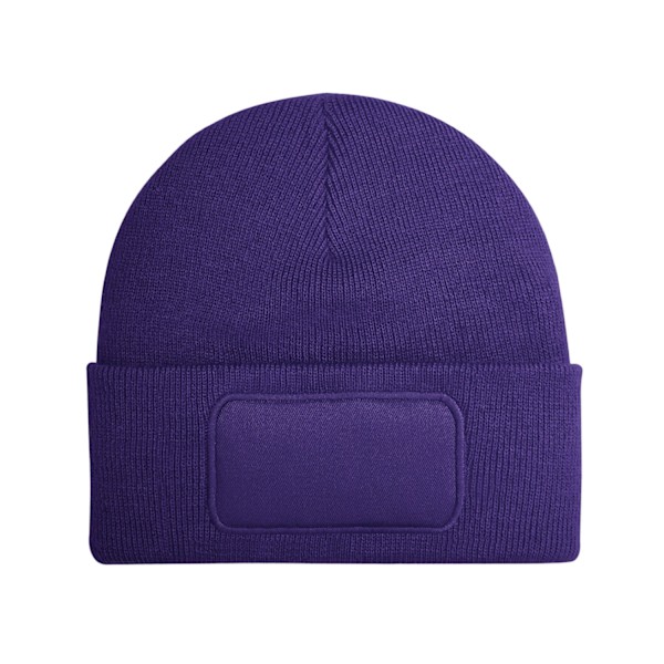 Beechfield Unisex Vuxen Patch Mössa One Size Lila Purple One Size