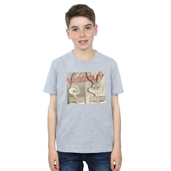 Looney Tunes Boys Wise Guy T-shirt 7-8 år Sports Grey Sports Grey 7-8 Years