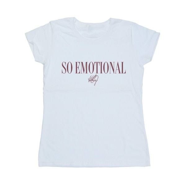 Whitney Houston Dam/Kvinnor So Emotional Bomull T-shirt L Vit White L