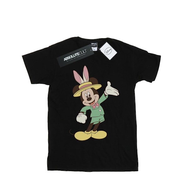Disney Dam/Damer Mickey Mouse Påskkanin Bomull Pojkvän Black XL