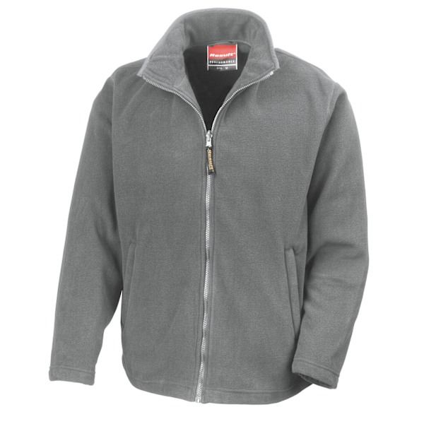 Result Herr Horizon Micro High Density Kompakt Fleecejacka XS Grey XS