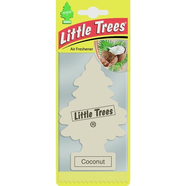 Saxon Little Trees Coconut Hängande Luftfräschare One Size Vit White One Size