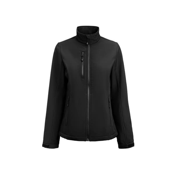 Printer RED Dam/Dam Airwalk Soft Shell Jacka XXL Svart Black XXL