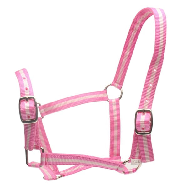 Roma Hästgrimma och Grimlina Cob Rosa/Silver Pink/Silver Cob