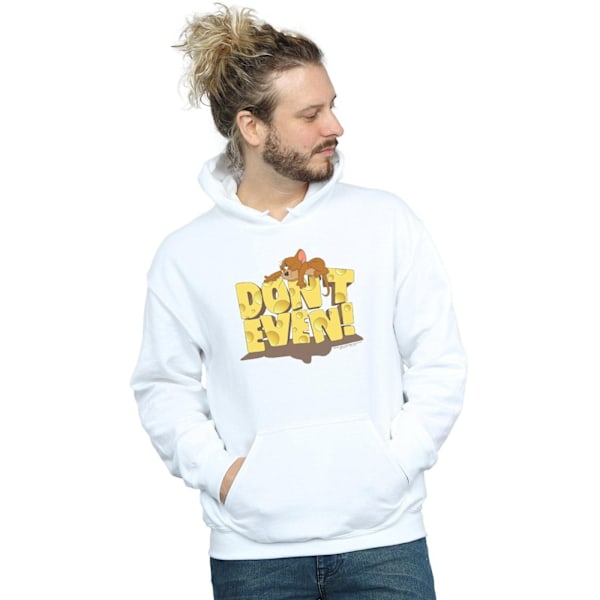 Tom And Jerry Herr Don´t Even Hoodie XL Vit White XL