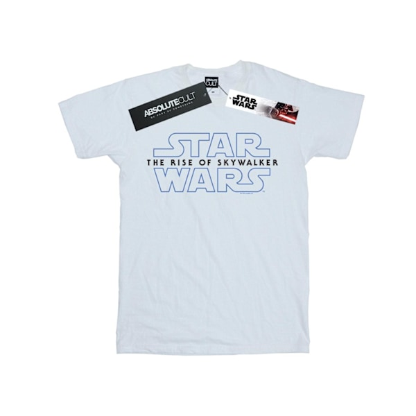 Star Wars The Rise Of Skywalker Dam/Damer  Logotyp Bomull Boyf White L