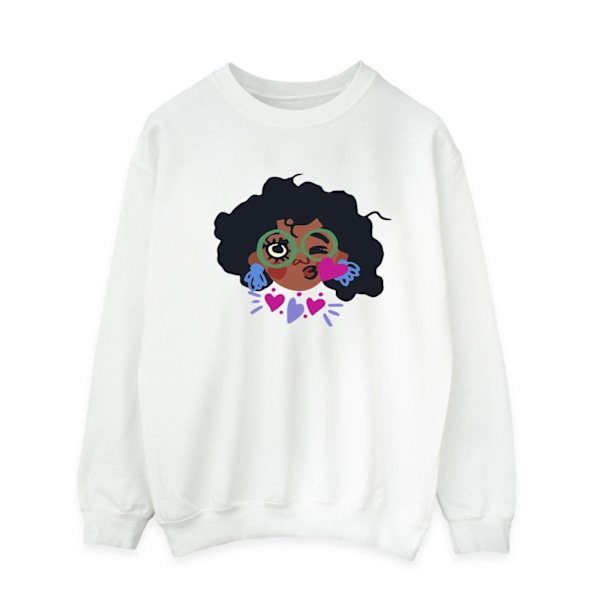 Disney Herr Encanto Mirabel Kiss Sweatshirt M Vit White M