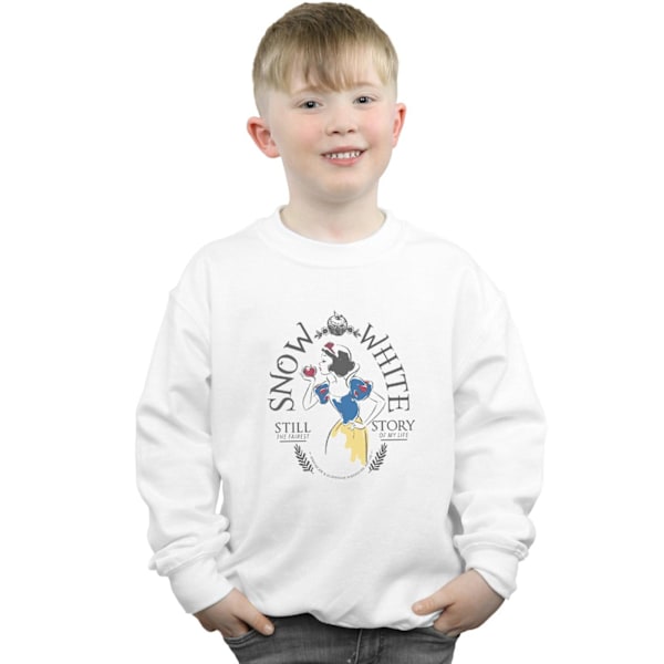 Disney Princess Boys Snow White Fairest Story Sweatshirt 12-13 White 12-13 Years