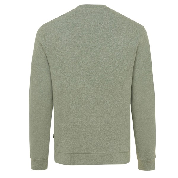Iqoniq Unisex Vuxen Denali Återvunnen Bomull Ofärgad Sweatshirt L Heather Green L