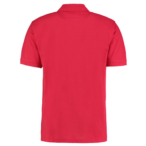 Kustom Kit Klassic Superwash Kortärmad Poloskjorta för Herr 2XL R Red 2XL