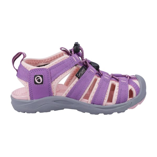 Cotswold Childrens/Kids Marshfield Recycled Sandals 9 UK Child Purple/Pink 9 UK Child