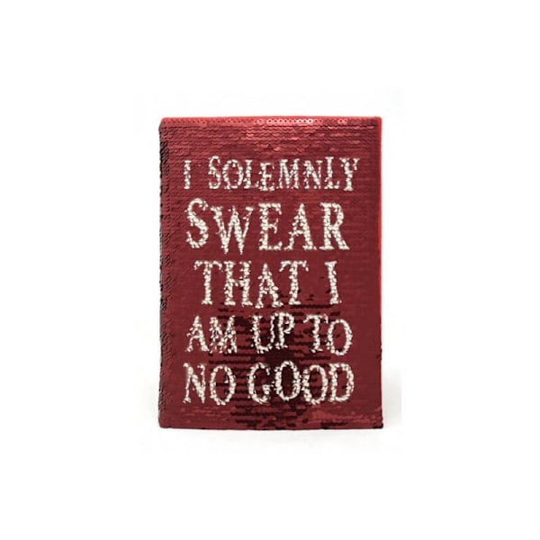 Harry Potter Premium Sequin Flip A5 Notebook One Size Röd/Vit Red/White One Size