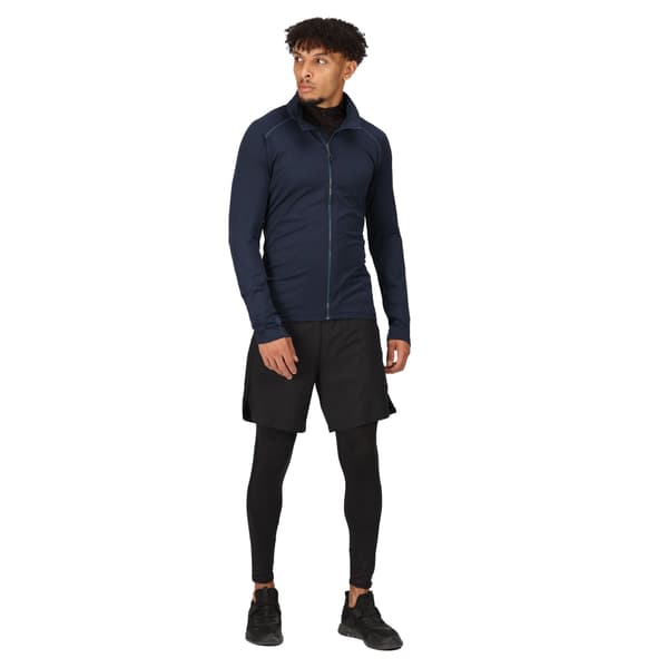 Regatta Professional Herr Stretch Midlayer med Hel Dragkedja S Marinblå Navy S