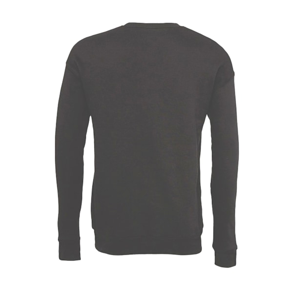 Bella + Canvas Unisex Vuxen Fleece Drop Shoulder Sweatshirt L A Asphalt L