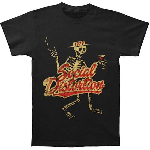 Social Distortion Unisex Vuxen 1979 Vintage T-Shirt XL Svart Black XL