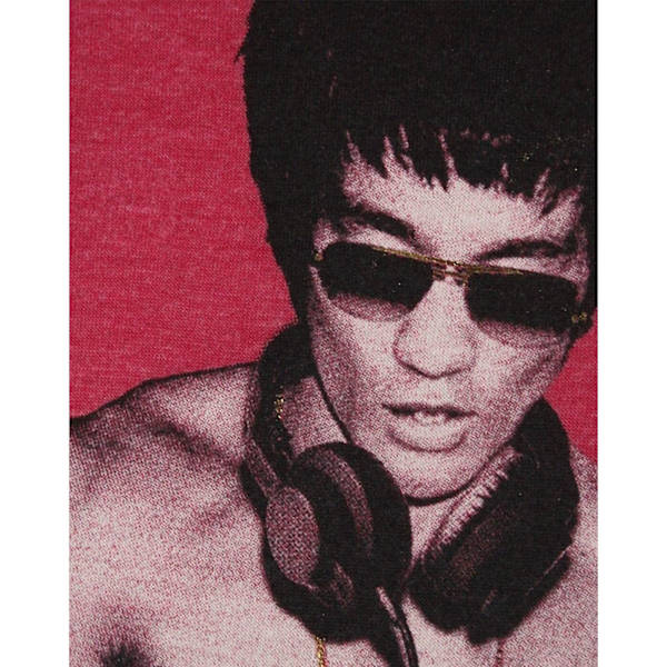 BNA78 Dam/Kvinnor Gung Fu Scratch Bruce Lee Tank Top M Röd Red M