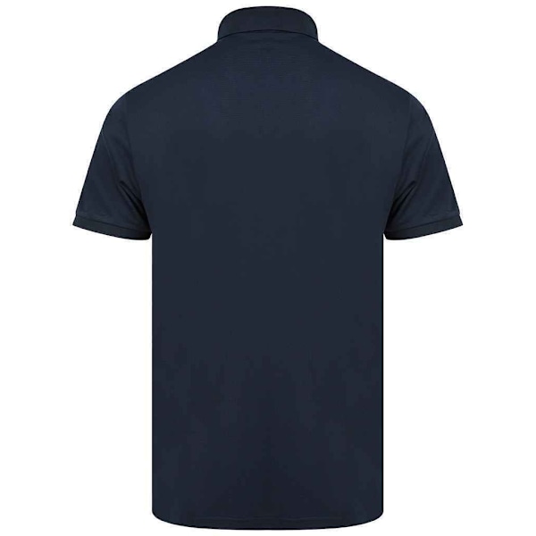 Henbury Herr Piqué Poloskjorta XL Marinblå Navy XL