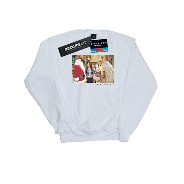 Friends Dam/Kvinnor The Holiday Armadillo Sweatshirt L Vit White L