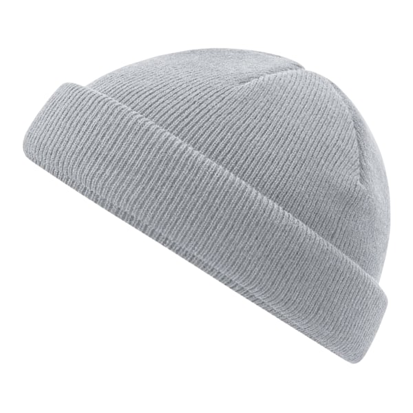 Beechfield Fisherman Mini Recycled Beanie One Size Light Grey Light Grey One Size