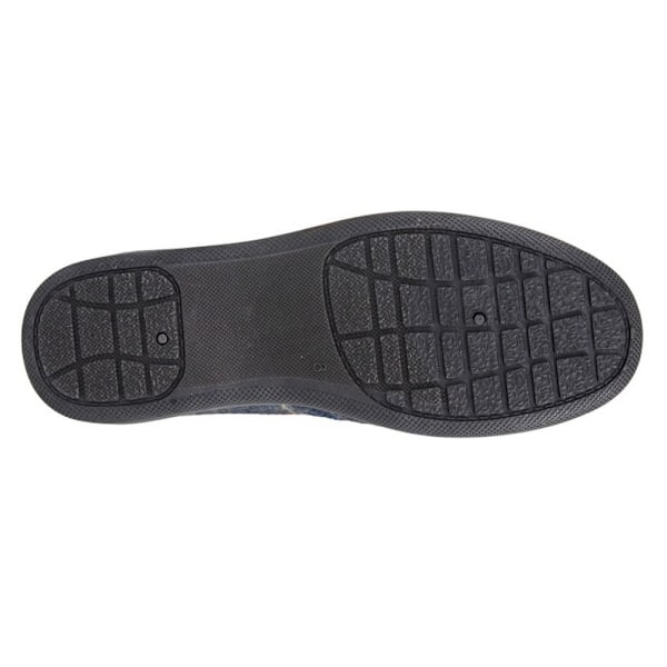 Zedzzz Kenny Herringbone Tofflor för Män, Storlek 7 UK, Marinblå Navy 7 UK