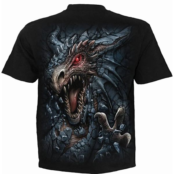 Spiral Direct Unisex Dragon´s Lair T-shirt med korta ärmar Black 4XL