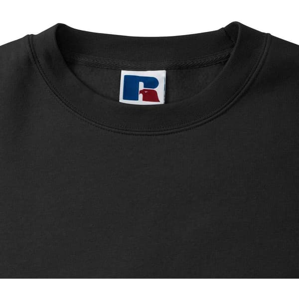 Russell Herr Authentic Sweatshirt (Smalare Passform) M Svart Black M