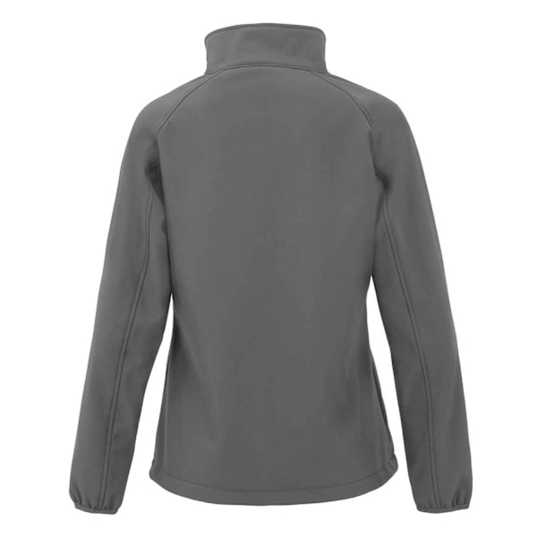 Result Äkta Återvunnen Damjacka i Mjukt Skal, Tryckbar Workguard Grey XS