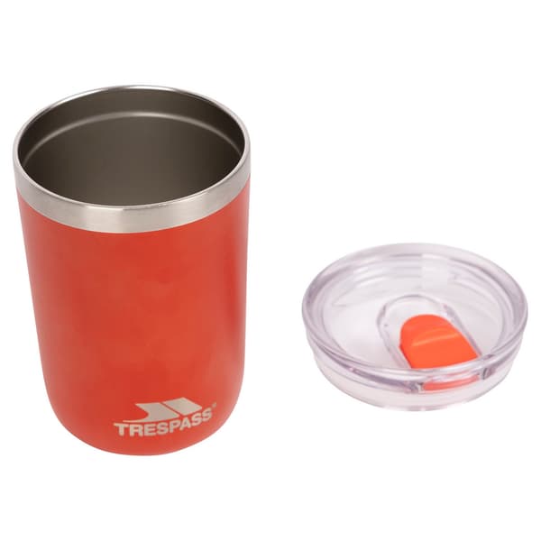 Trespass Rounder Resemugg i rostfritt stål, One Size, Röd Red One Size