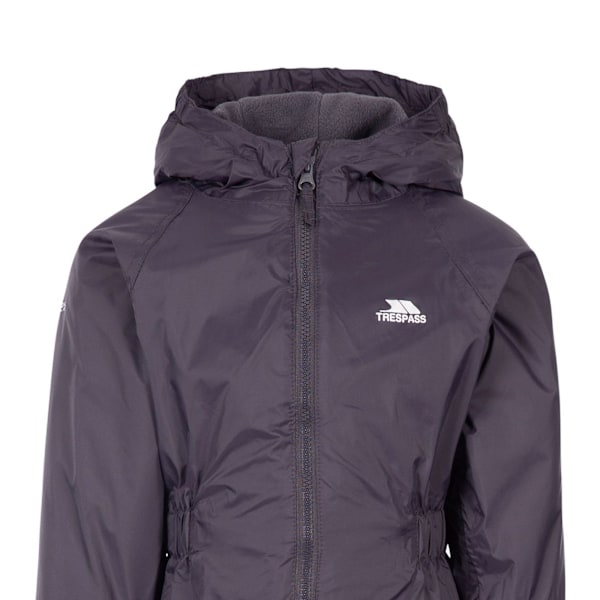 Trespass Babies Button Rain Suit 6-12 månader Mörkgrå Dark Grey 6-12 Months