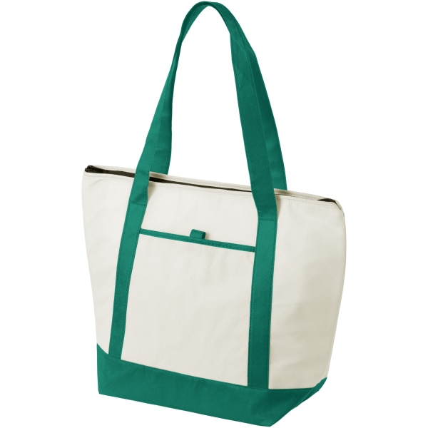 Bullet Lighthouse Non Woven Cooler Tote 44,5 x 15,2 x 34,3 cm N Natural/Green 44.5 x 15.2 x 34.3 cm