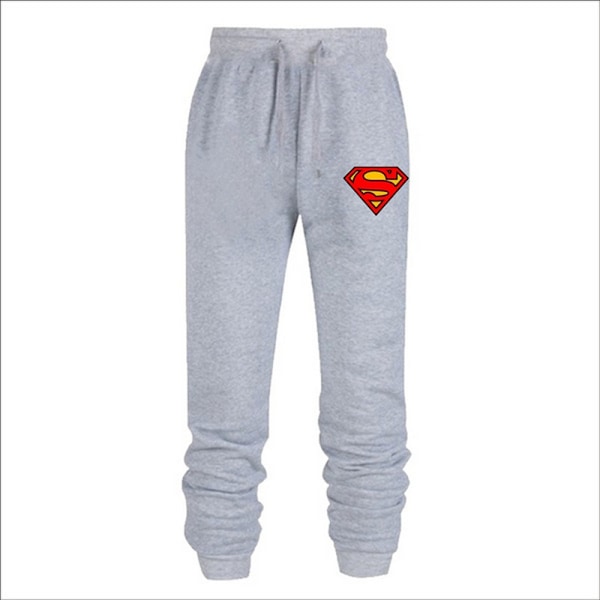 Superman Herr Outline Joggingbyxor M Sports Grey Sports Grey M