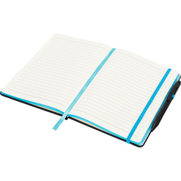 Bullet Noir Edge Notebook Medium Svart/Blå Black/Blue Medium