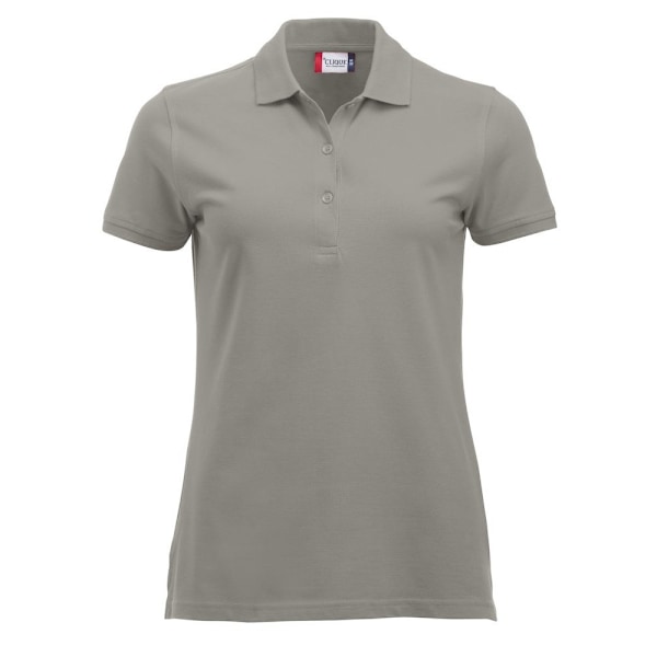 Clique Dam/Dam Marion Pikétröja M Silver Silver M