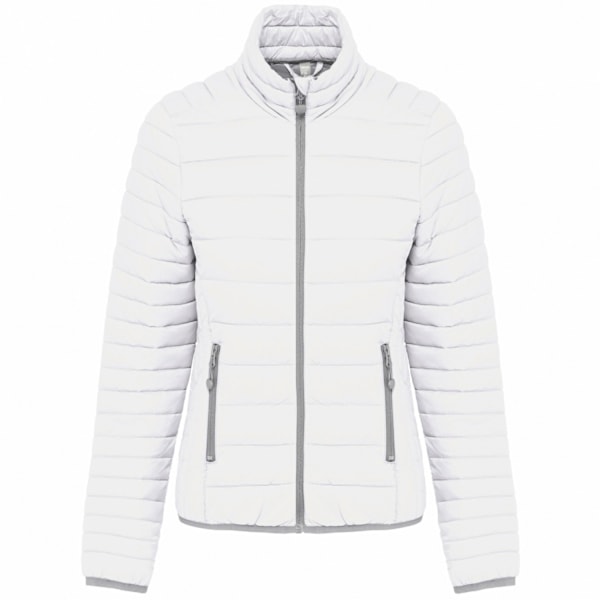 Kariban Dam/Dam Lightweight Vadderad Jacka L Vit White L