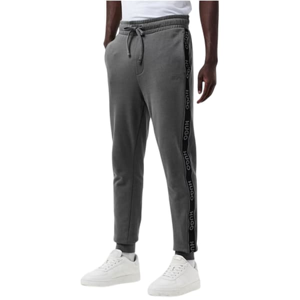 Hugo Herr Liam Bomulls Logo Joggers XL Grå Grey XL