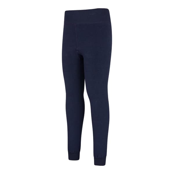 Mountain Warehouse Barnfleecefodrade leggings för barn Navy L-XL