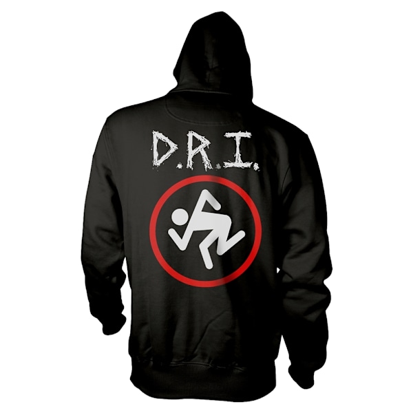 D.R.I. Unisex Adult Skanker Hoodie M Svart Black M