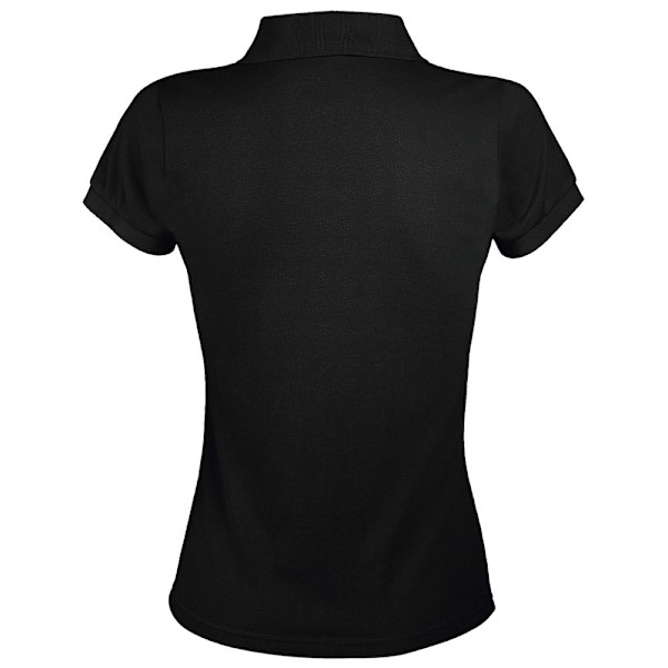 SOLs Dam/Dam Prime Pique Poloshirt 3XL Svart Black 3XL