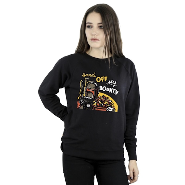 Star Wars Dam/Damer Boba Fett Hands Off My Bounty Sweatshirt Black XL