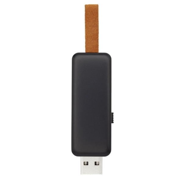 Bullet Gleam Light Up 4GB USB-minne, enfärgad svart Solid Black One Size