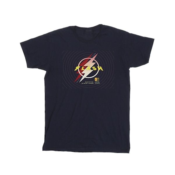 DC Comics Herr The Flash Lightning Logo T-shirt XL Marinblå Navy Blue XL