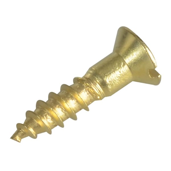 Forgefix Träskruvar, Spårskruv, Försänkt, Mässing 3/4 tum x 8 ForgePack 2 Multi Colour 3/4in x 8 ForgePack 20