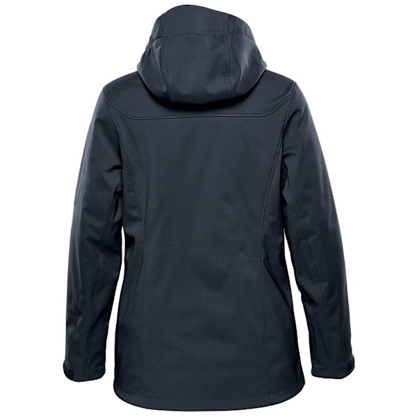 Stormtech Dam/Kvinnor Epsilon 2 Huvförsedd Mjuk Skaljacka L Na Navy/Graphite Grey L