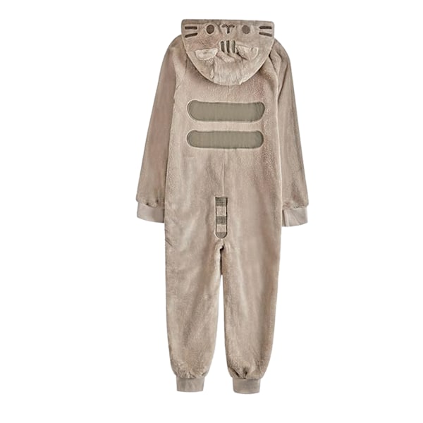 Pusheen Flickor 3D Öron 3D Öron Sovdräkt 9-10 År Brun Brown 9-10 Years