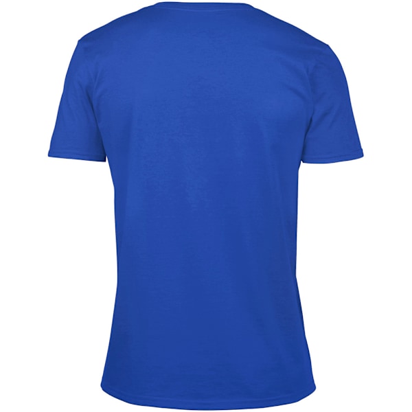Gildan Soft Style V-halsad T-shirt med kort ärm för män, XL, Royal Royal XL