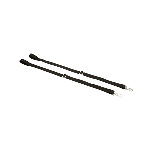 Shires Elastisk hästbensrem (2-pack) One Size Svart Black One Size