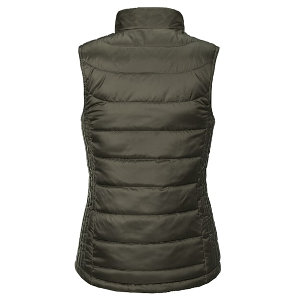 Russell Dam/Kvinnor Nano Vadderad Body Warmer 14 UK Mörk Oliv Dark Olive 14 UK