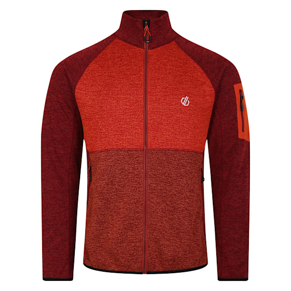 Dare 2B Torrek Fleece Top för män S Syrah Red/Cinnamon Syrah Red/Cinnamon S