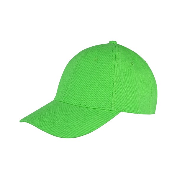 Result Unisex Core Memphis 6 Panel Baseball Cap (2-pack) One Lime One Size