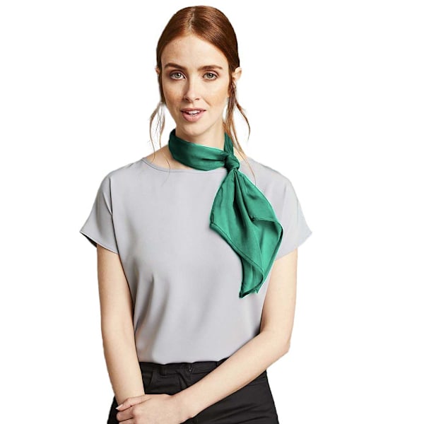 Premier Dam/Kvinna Chiffon Formell Scarf En Storlek Smaragd Emerald One Size